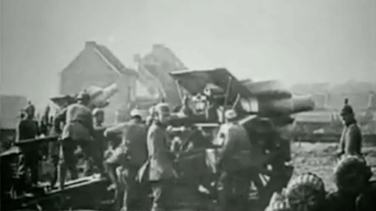 Beeld uit video: Zo eindigde de Eerste Wereldoorlog honderd jaar geleden