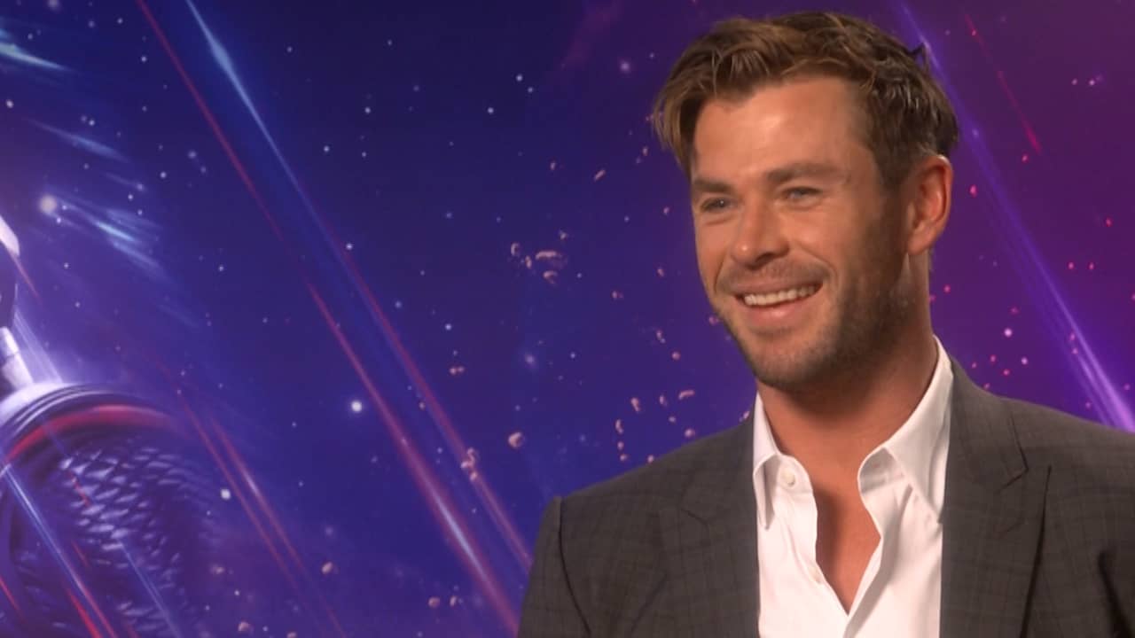 Beeld uit video: Chris Hemsworth twijfelde soms of hij Avengers-verhaal verklapte