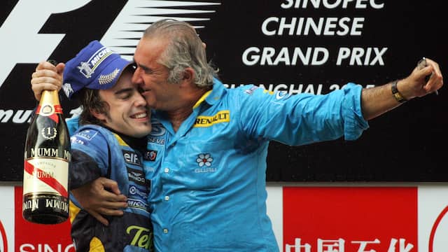Alonso werd in 2005 voor het eerst wereldkampioen