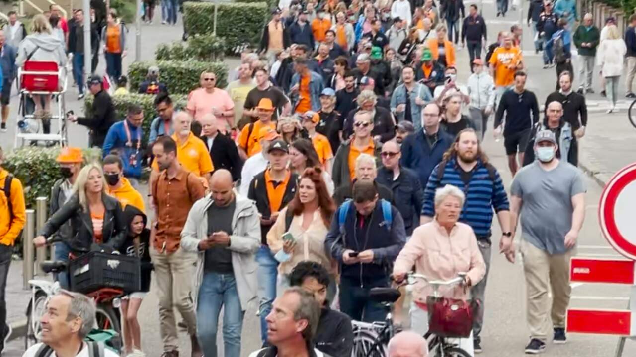 Beeld uit video: F1-fans weer op de been in Zandvoort
