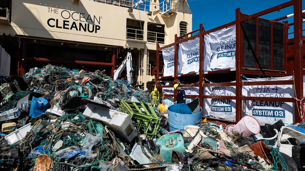 海洋清理行动从太平洋清除了第一百批垃圾 | 国外