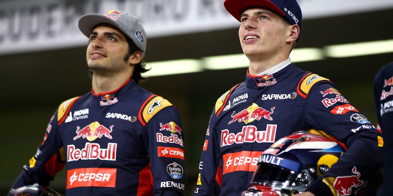 Onrust met Sainz speelde mee in promotie Verstappen naar Red Bull