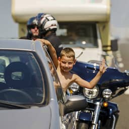 Veel vakantiefiles op Europese snelwegen richting het zuiden