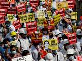 Myanmarese politie treedt hard op tegen demonstranten na beroep op VN