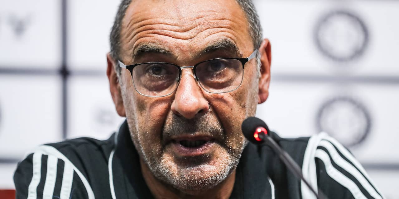 Coach Sarri mist door longontsteking eerste twee competitieduels Juventus