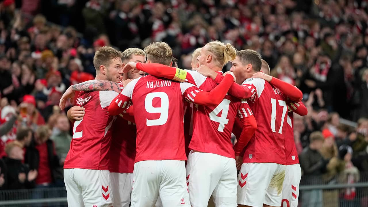 La Danimarca fa un grande passo avanti verso gli Europei, Ucraina e Italia continuano ad emozionare |  Calcio