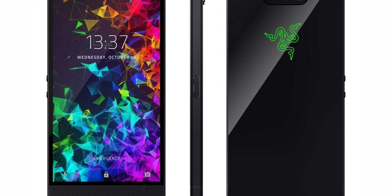 Razer onthult nieuwe gamingtelefoon Razer Phone 2
