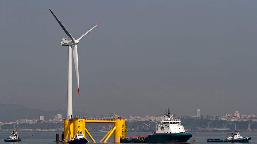 Grootste drijvende windturbine operationeel voor Portugese kust