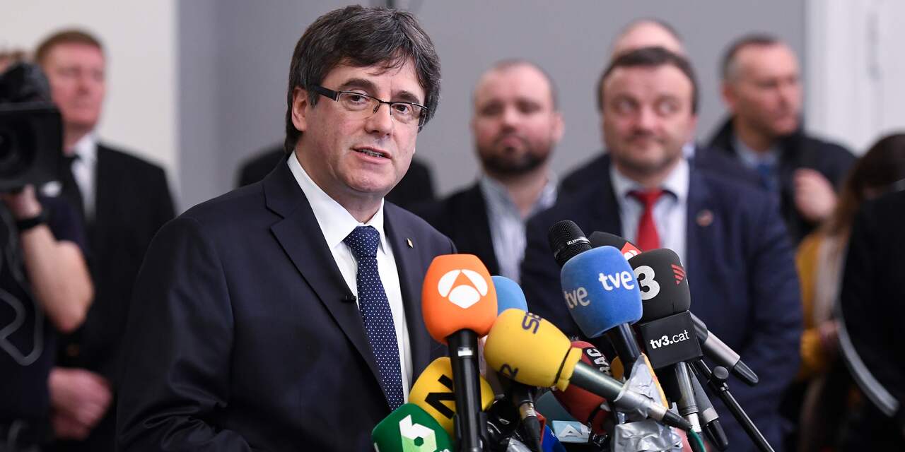 Voormalig leider Catalonië kandidaat Europese verkiezingen