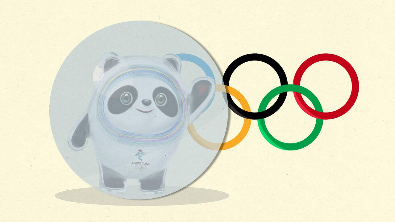 Beeld uit video: Zo ziet de bubbel eruit op de Spelen in Peking