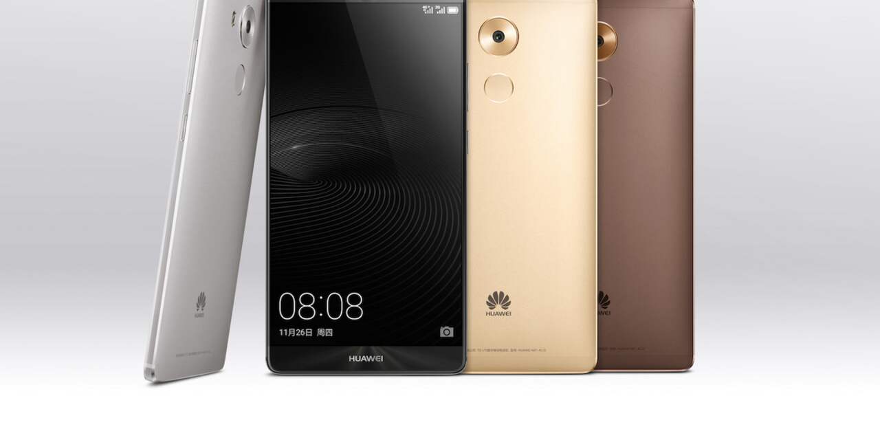 Huawei onthult 6 inch-smartphone Mate 8