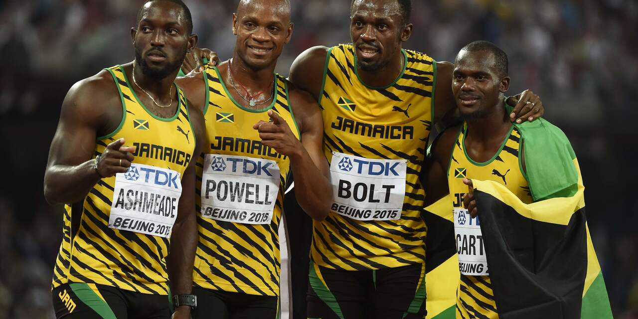 Bolt wint ook met estafetteploeg goud, Farah zorgt voor unicum