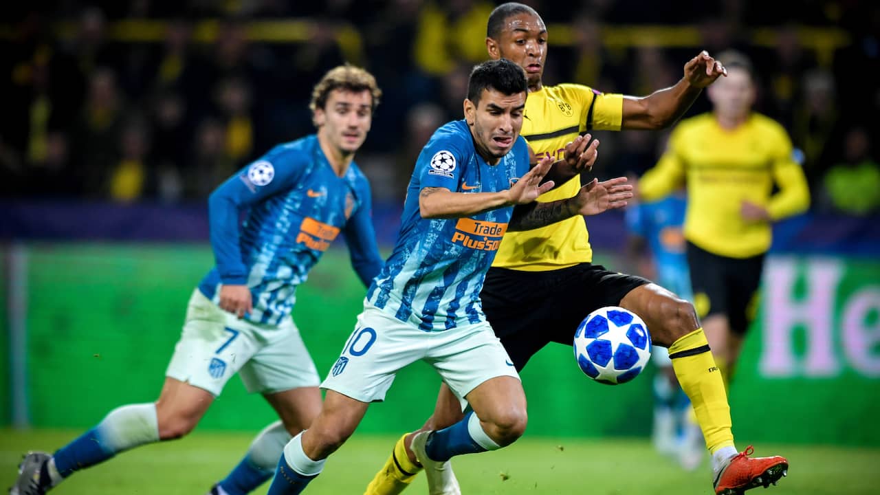 Samenvatting Borussia Dortmund-Atlético Madrid (4-0)