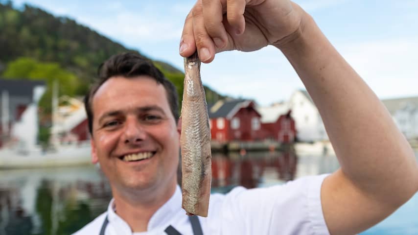 Adriaan van Moort, formann for de branchevereniging visdetailhandel i Kalvåg