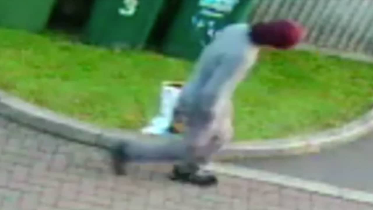 Beeld uit video: Verdachte aanslag Londen mogelijk gefilmd door beveiligingscamera