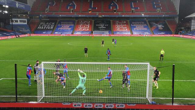 De 1-3 van Craig Dawson op Selhurst Park.