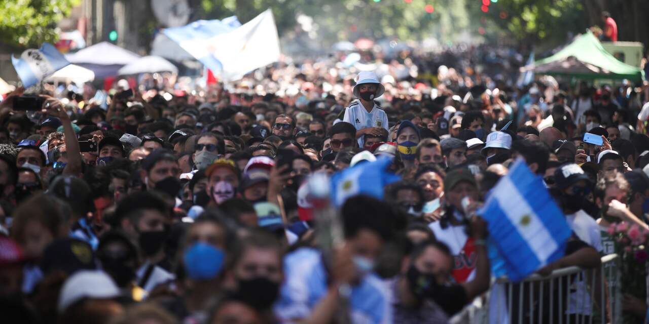 Maradona wordt donderdag al begraven in buitenwijk van Buenos Aires