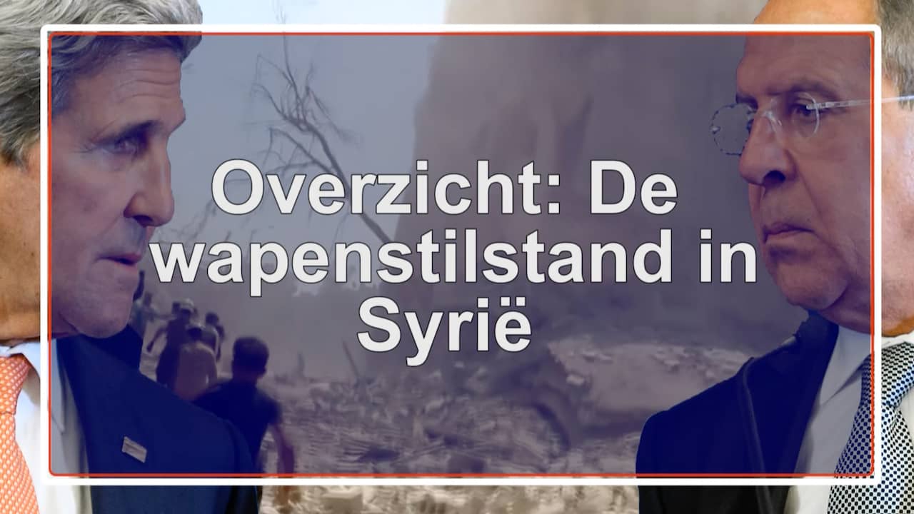 Overzicht: De wapenstilstand in Syrië