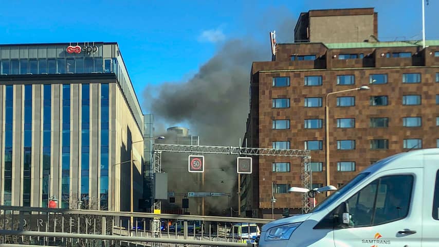 Bus explodeert in centrum van Zweedse hoofdstad Stockholm