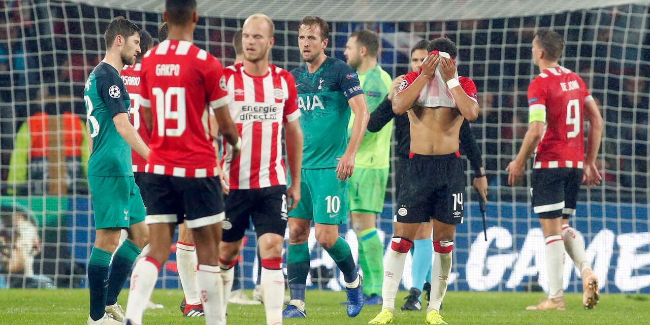 PSV'ers vinden dat ze 'handen mogen dichtknijpen' met punt tegen 'Spurs'