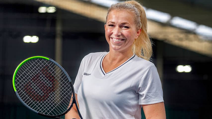 Michaëlla Krajicek (35) wint eerste tenniswedstrijd na vijf jaar afwezigheid