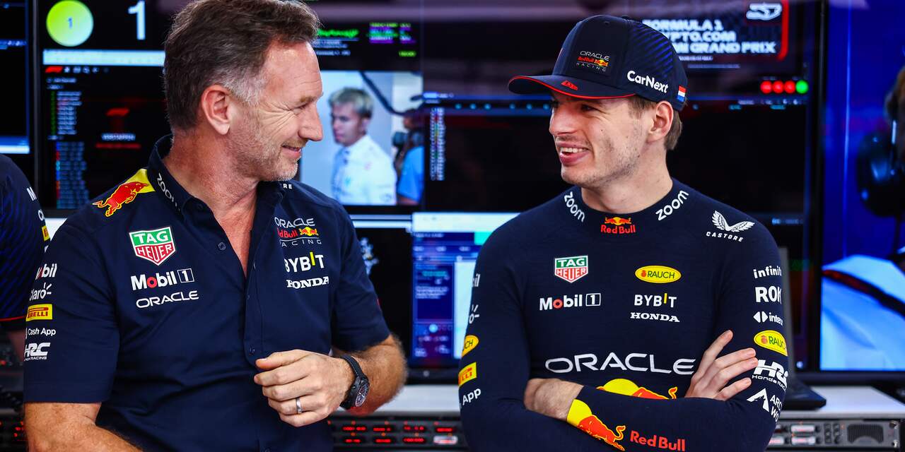 Horner vreesde voor start nog voor zege Verstappen: 'Maar Max was heel goed'