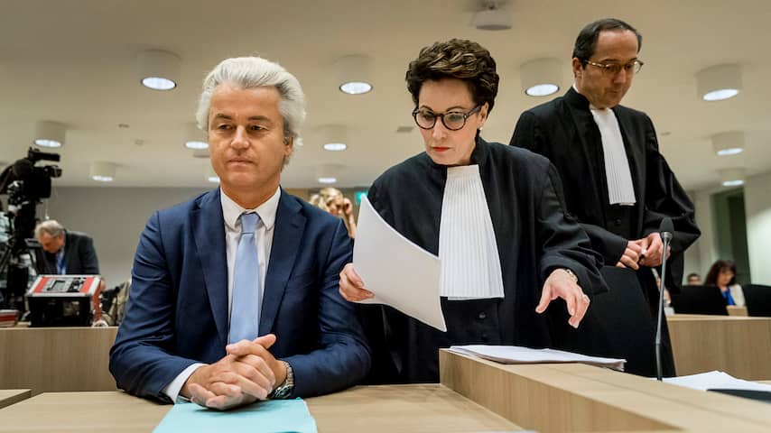 'Wilders heeft rechtssysteem niet ondermijnd tijdens proces'