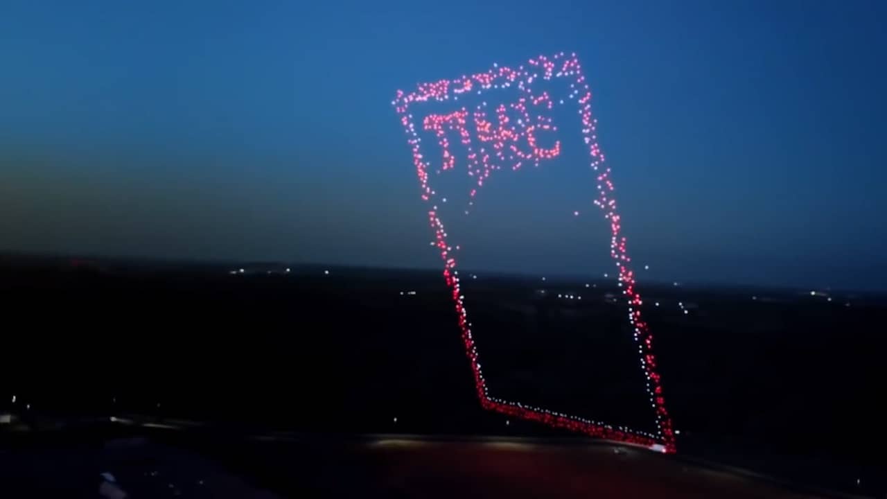Time gebruikt bijna duizend drones voor omslagfoto