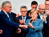 Merkel tevreden met verkiezingswinst ondanks minder stemmen op CDU
