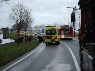Vrouw overleden bij ernstig verkeersongeval in Leiden