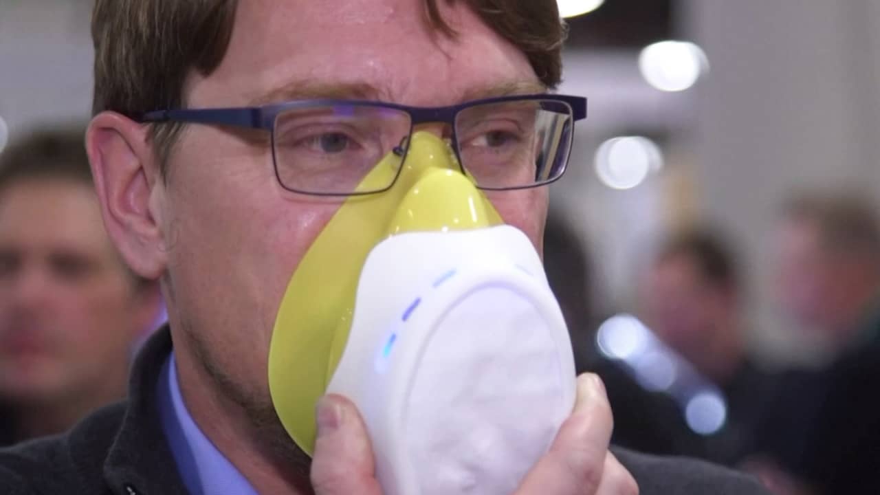 Nederlandse start-up ontwikkelt slim mondmasker met sensoren