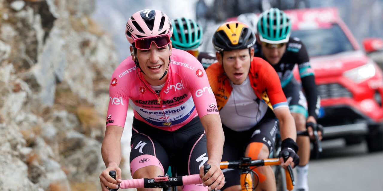 Almeida heeft ondanks verlies roze trui vooral genoten van zware Giro-rit