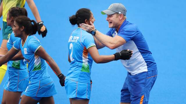 Sjoerd Marijne werd als bondscoach van India uitgeroepen tot Coach van het Jaar.