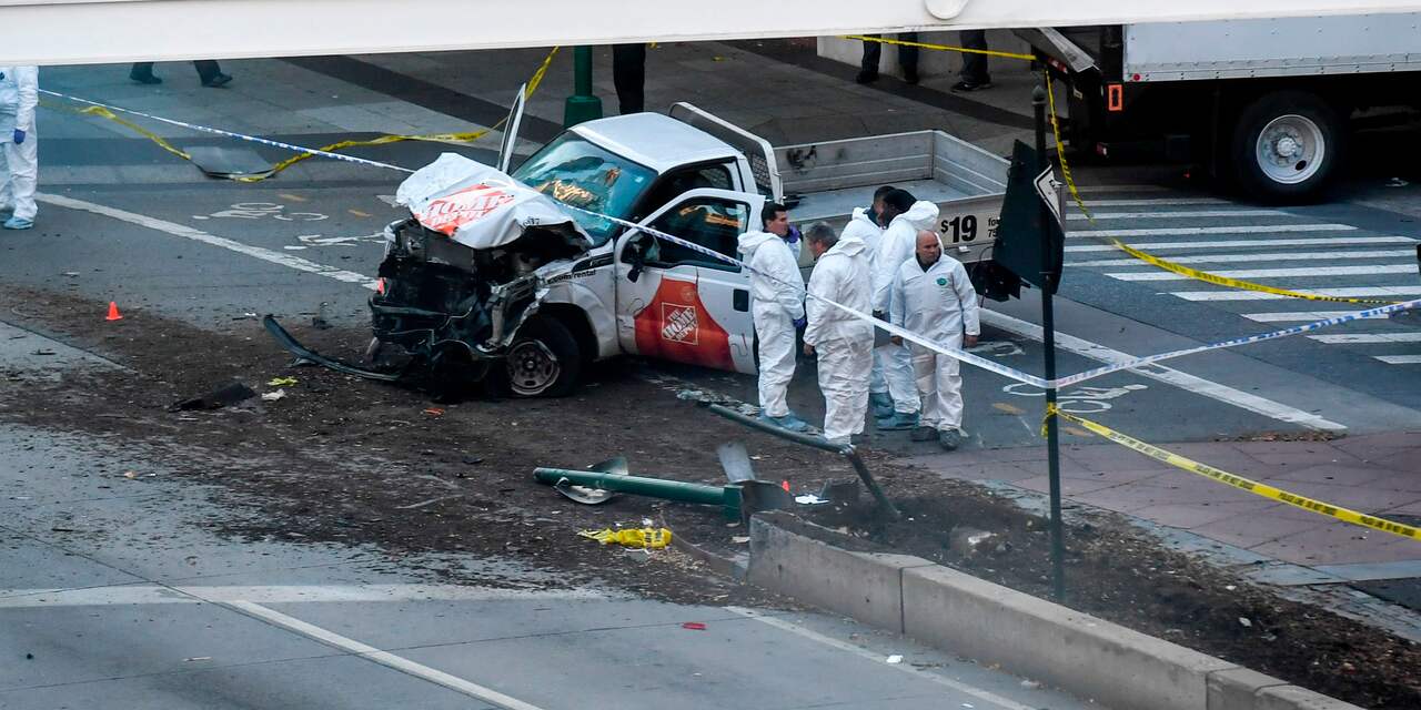 Acht doden en twaalf gewonden bij aanslag met voertuig in New York