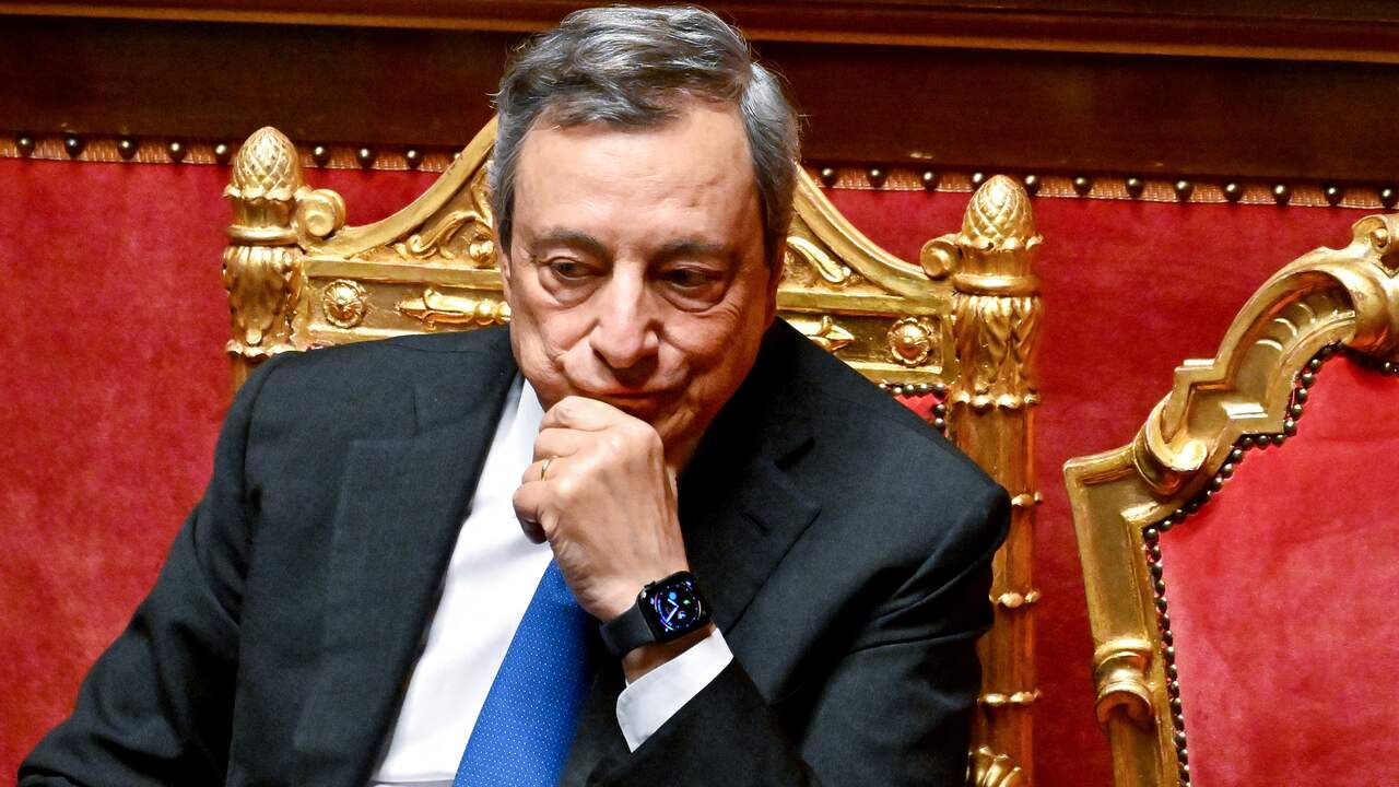 Il presidente del Consiglio Draghi si dimette dopo la crisi di governo |  ADESSO