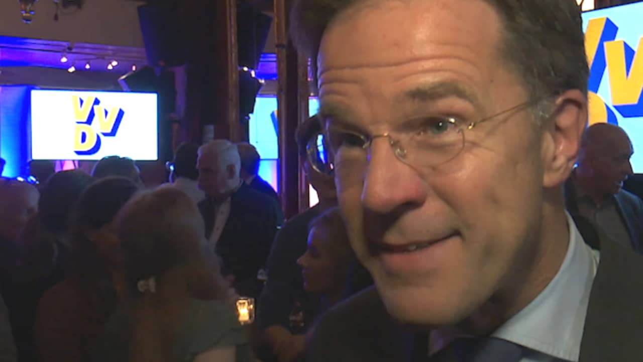 Beeld uit video: Rutte over winst Baudet: 'Ik heb niet de luxe partijen uit te sluiten'