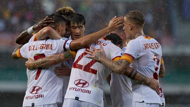 Rick Karsdorp leverde de assist bij de openingstreffer van Lorenzo Pellegrini.