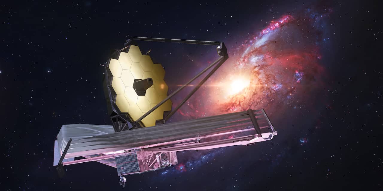 James Webb-ruimtetelescoop aangekomen op eindbestemming