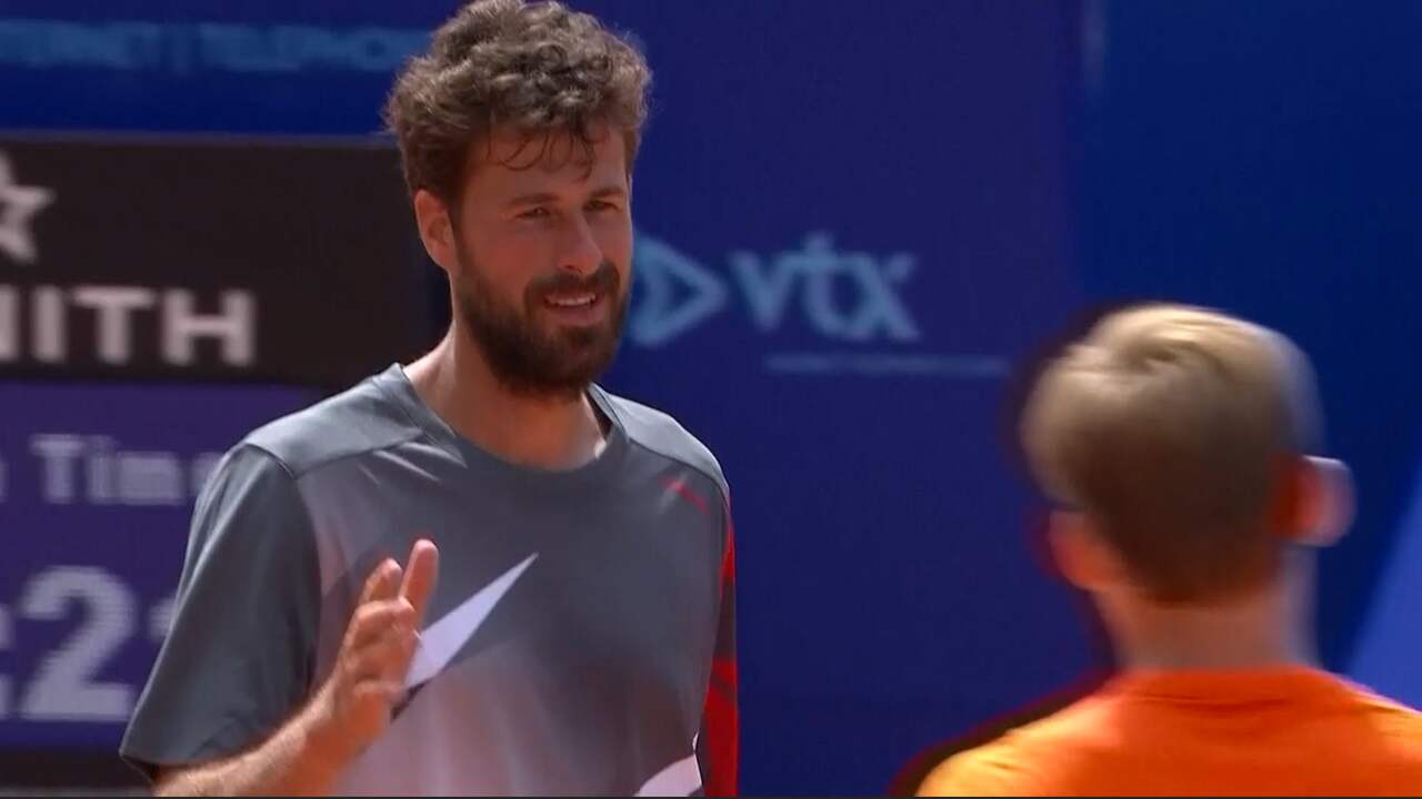 Haase naar halve finales in Gstaad na zege op Goffin