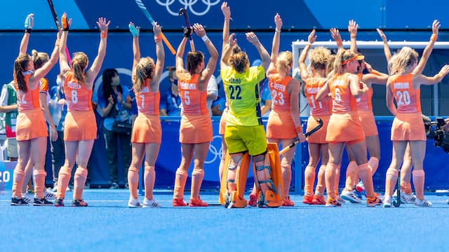 De Nederlandse hockeysters hebben nog één zege nodig voor de vierde olympische titel.