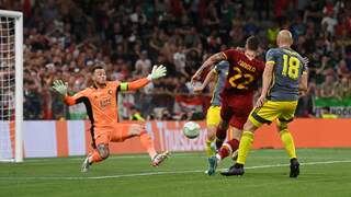 Zaniolo zet AS Roma op 1-0 in finale tegen Feyenoord