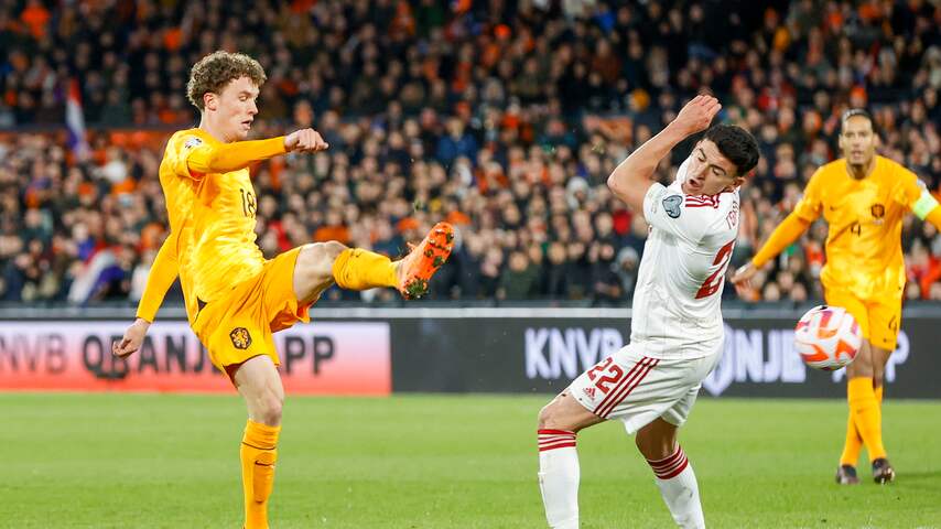 Wieffer debuteert voor Oranje na bizar jaar: 'Kende de jongens alleen van tv'