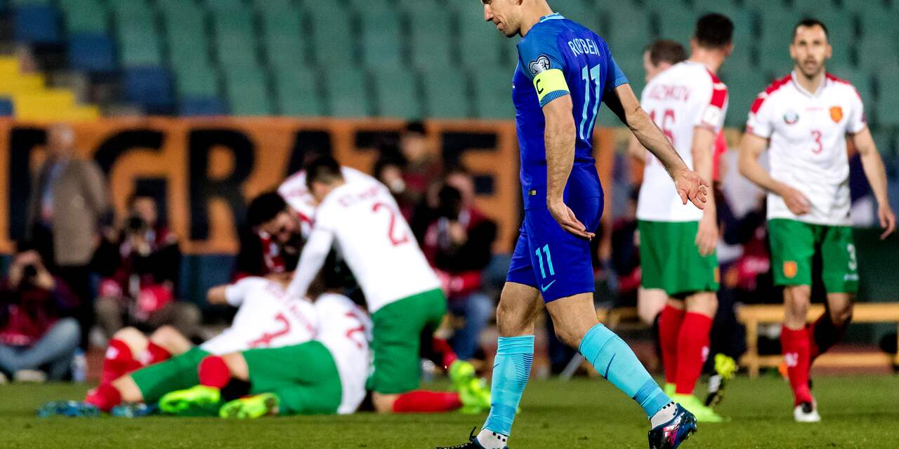 WK ver weg voor Nederlands elftal na blamage in Bulgarije