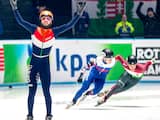 Nederlandse mannen winnen goud bij aflossing op WK shorttrack