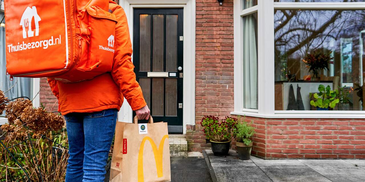 Big Mac bezorgd aan huis, McDonald's start proef met Thuisbezorgd.nl