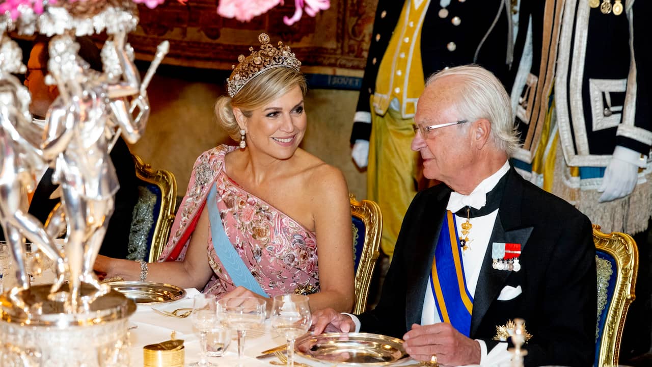 Royal couple Willem-Alexander and Máxima on state visit to Sweden |  Royal family