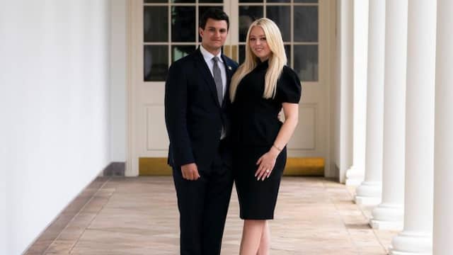 Tiffany Trump en Michael Boulos.