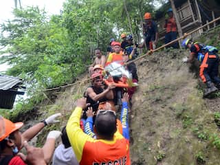 Doden door aardverschuiving Filipijnen