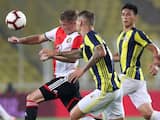 Feyenoord speelt na knappe comeback gelijk tegen Cocu's Fenerbahçe