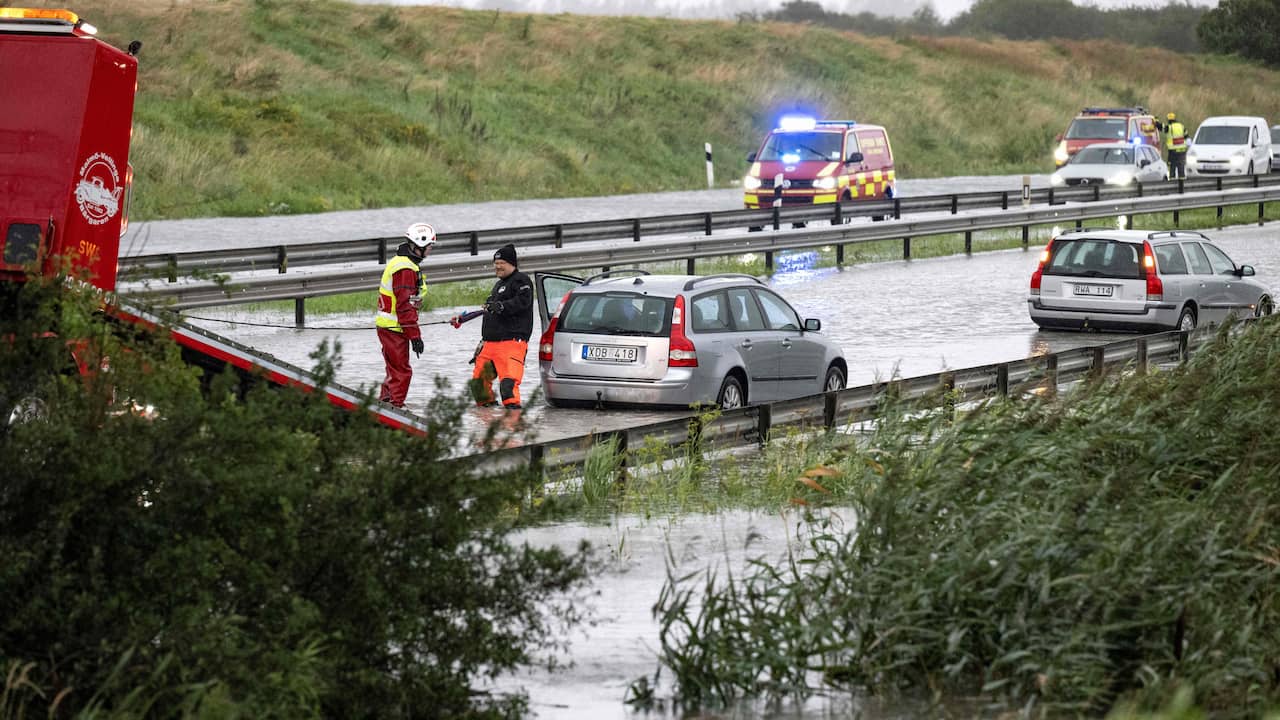 Storm Hans Causes Evacuations and Flooding in Sweden and Norway